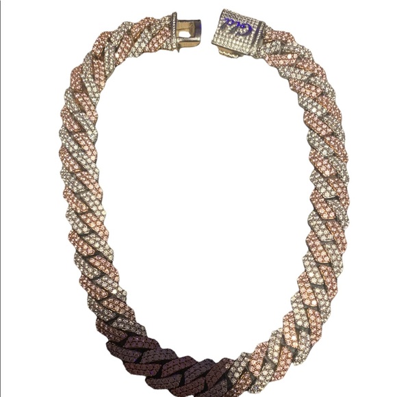 18 in chop gld Cuban link chain - Picture 3 of 3